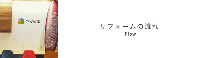 リフォームの流れ